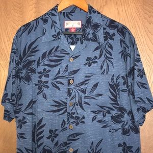Caribbean Joe Men’s Hawaiian vintage style shirt